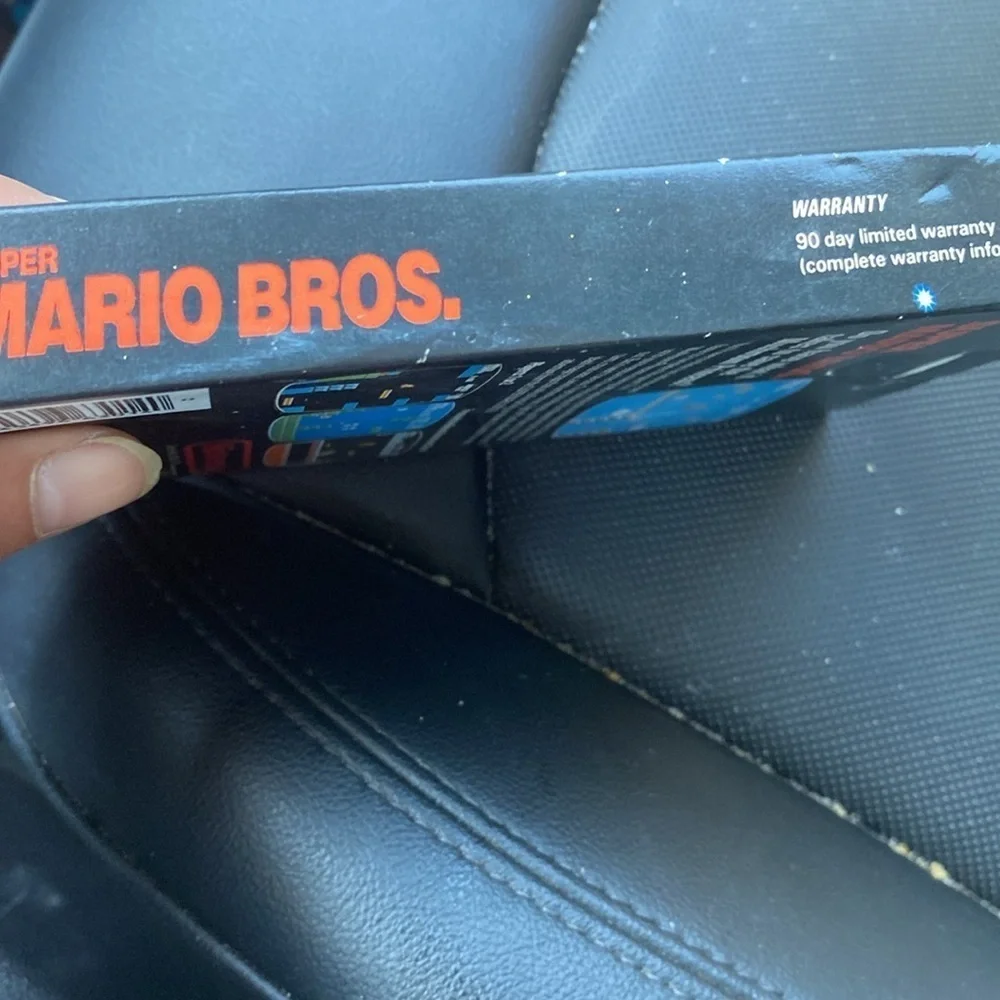 NES Super Mario Bros 7th Printing CIB Game Tested Working Cart Authentic